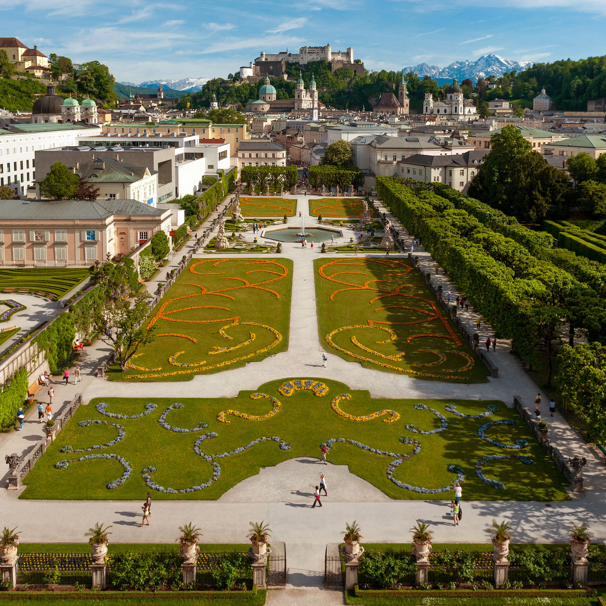 Schloss Mirabell & Mirabellgarten Hotel Sacher Salzburg