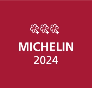 Logo des mit drei Michelin-Schlüsseln ausgezeichneten Hotel Sacher – ein Zeichen für außergewöhnliche Hotels mit besonderem Charme, Komfort und Service