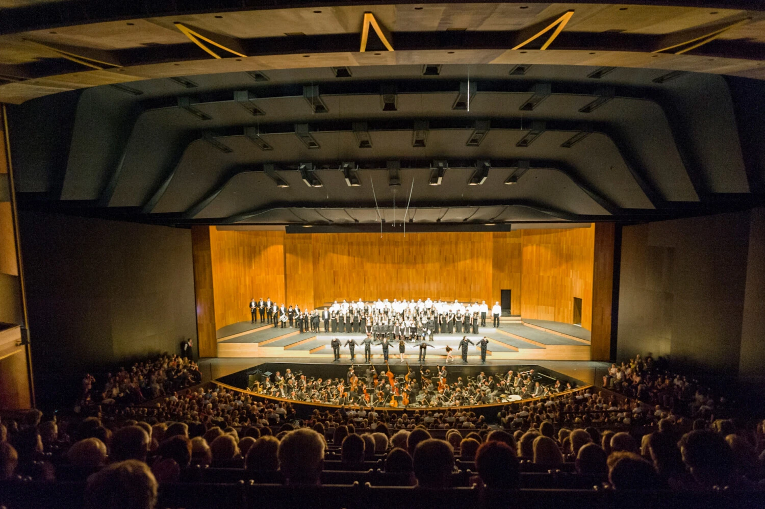 Salzburg Großes Festspielhaus von innen