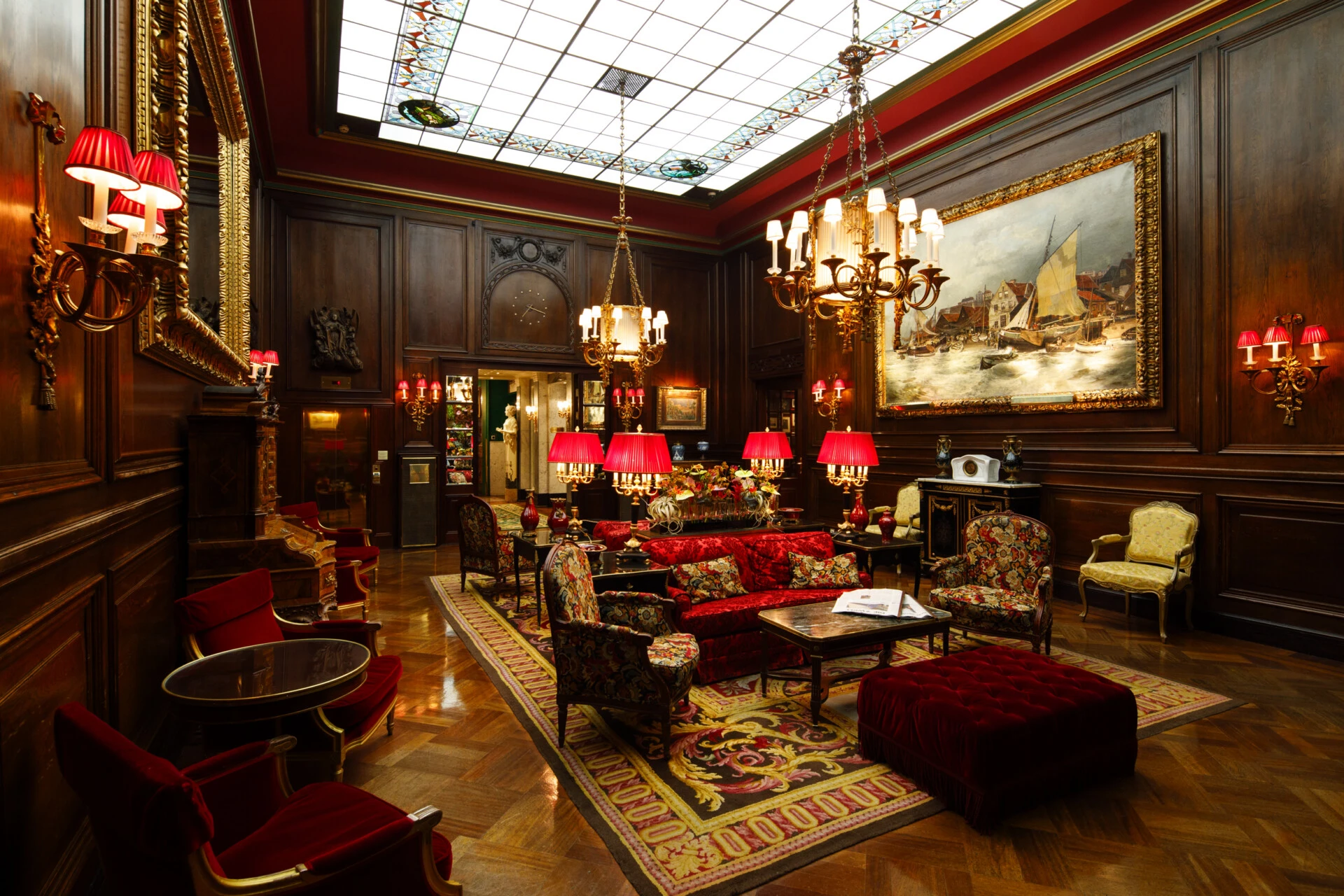 Hotel Sacher Wien, Lobby