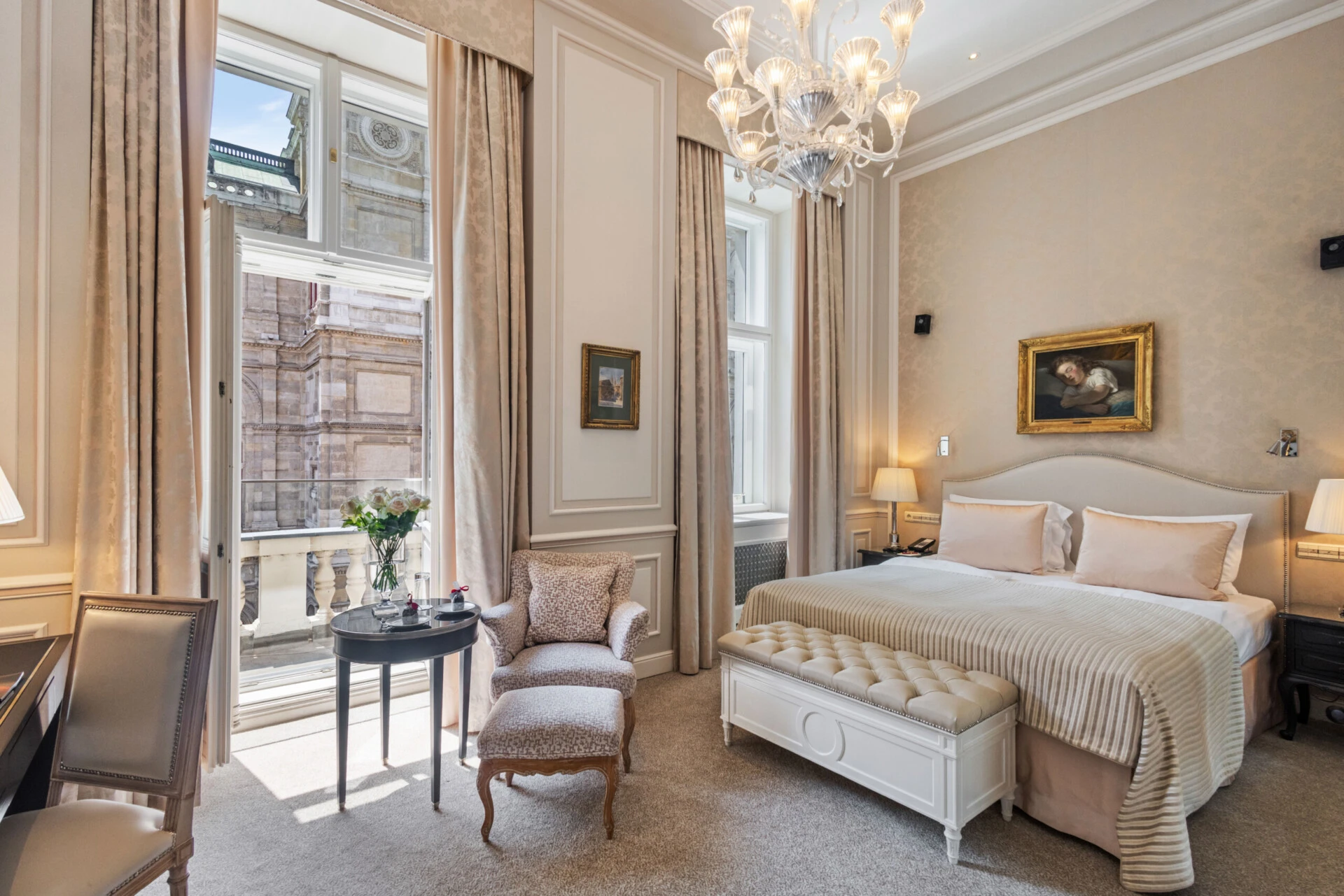 Badezimmer Deluxe Zimmer mit Blick