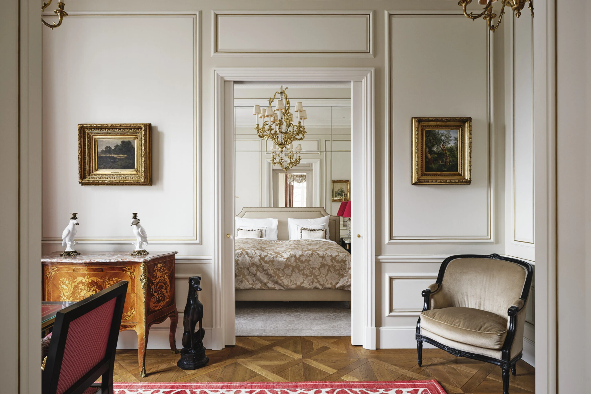 Philharmoniker Suite, Schlafzimmer