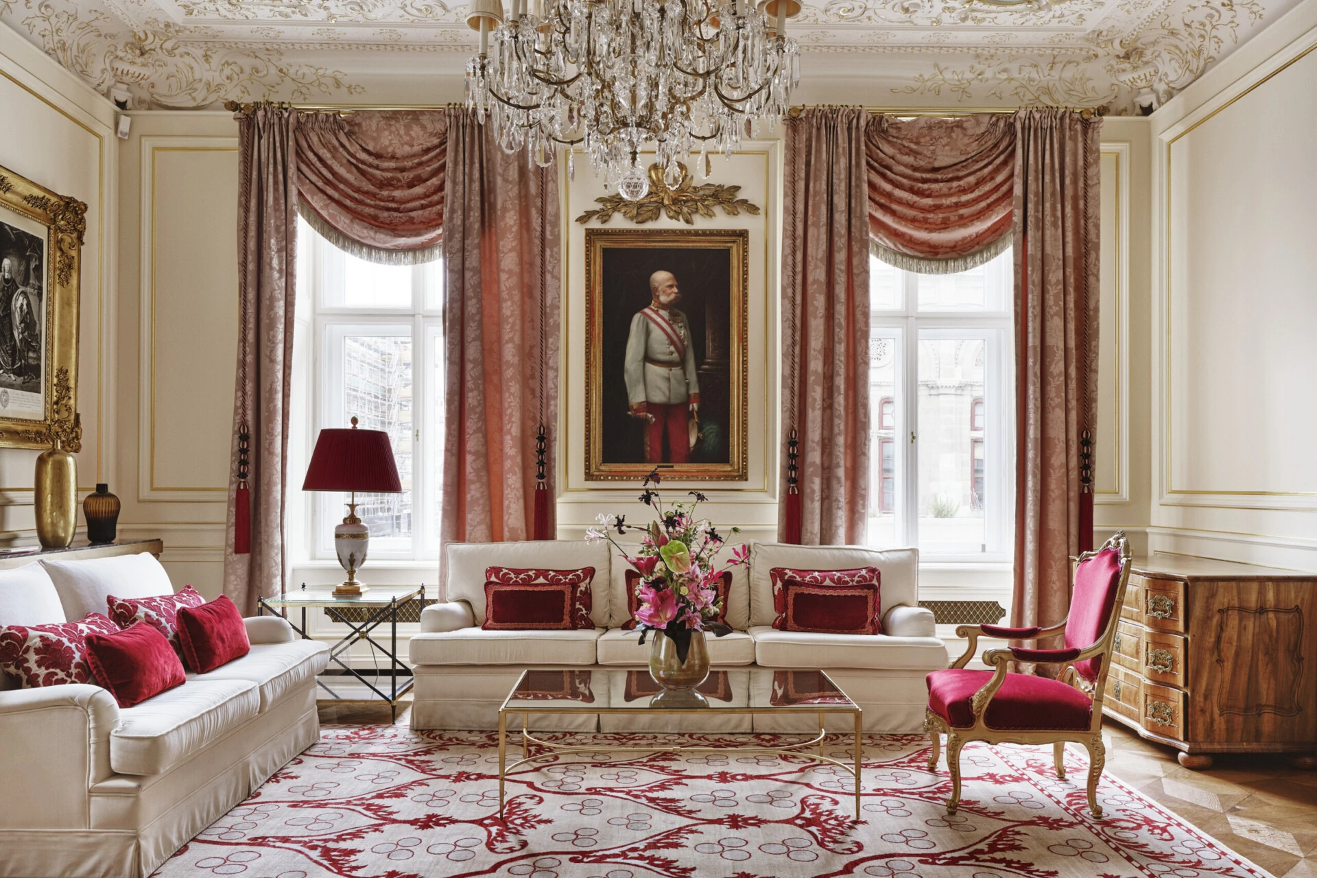 Philharmoniker Suite, Wohnzimmer