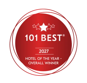 Red logo of the 101 Best Hotels