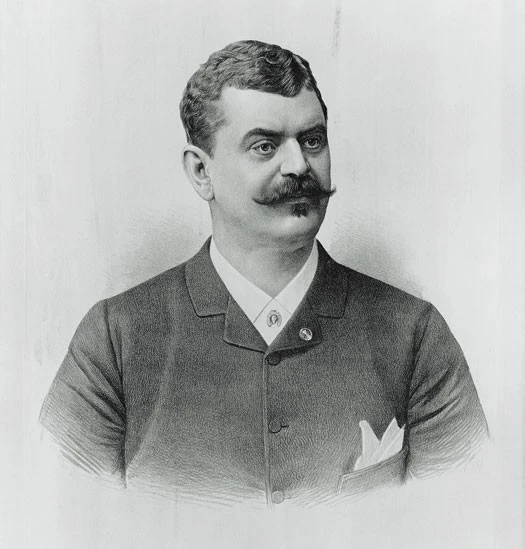 Ein klassisches Porträt von Eduard Sacher