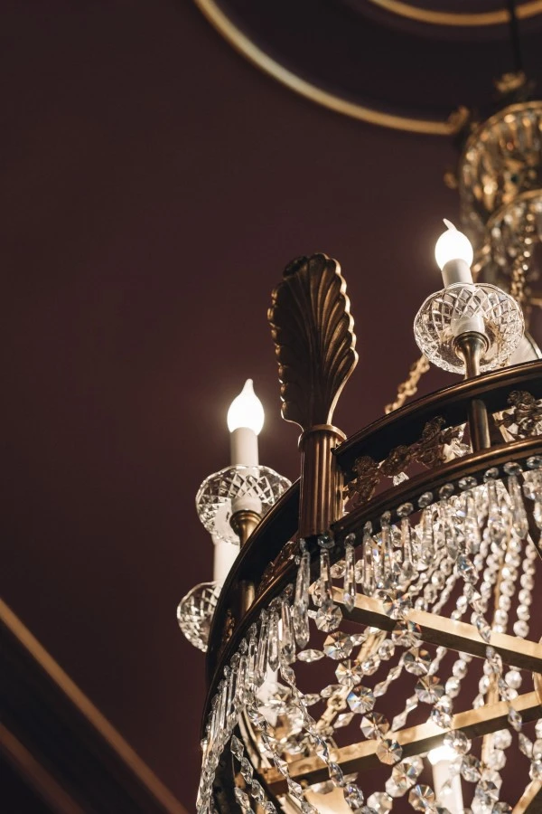 Elegant Decoration in the luxurious Hotel Sacher Vienna