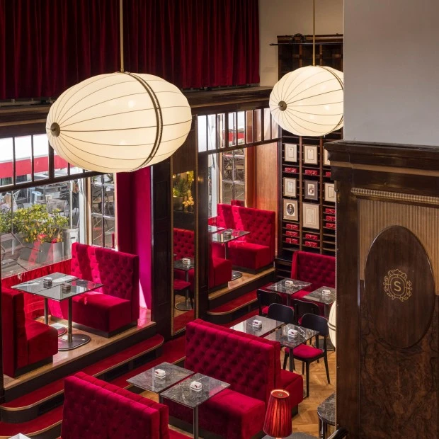 Elegant Caffè Sacher in Trieste