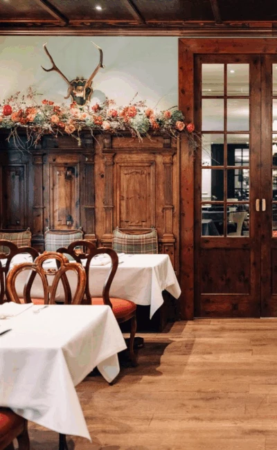 Traditional Austrian Restaurant in the Zirbelzimmer