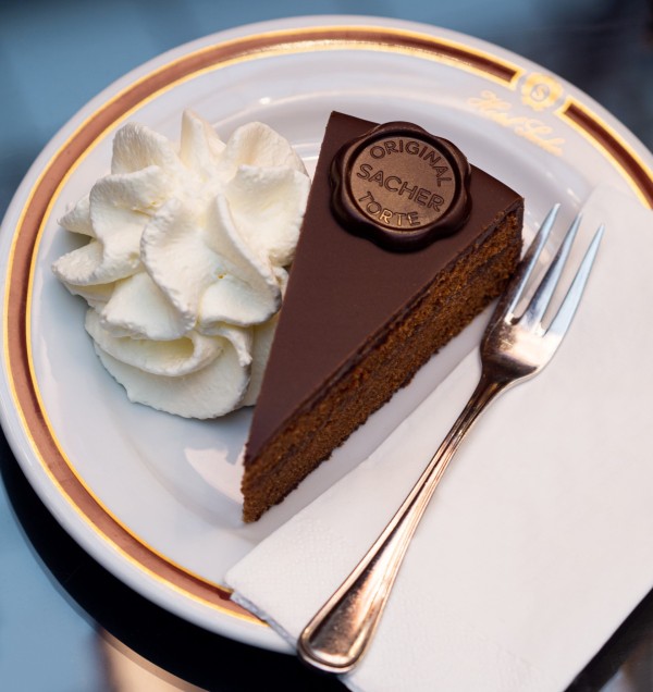 Original Sacher-Torte, Chocolate Cake in Austria